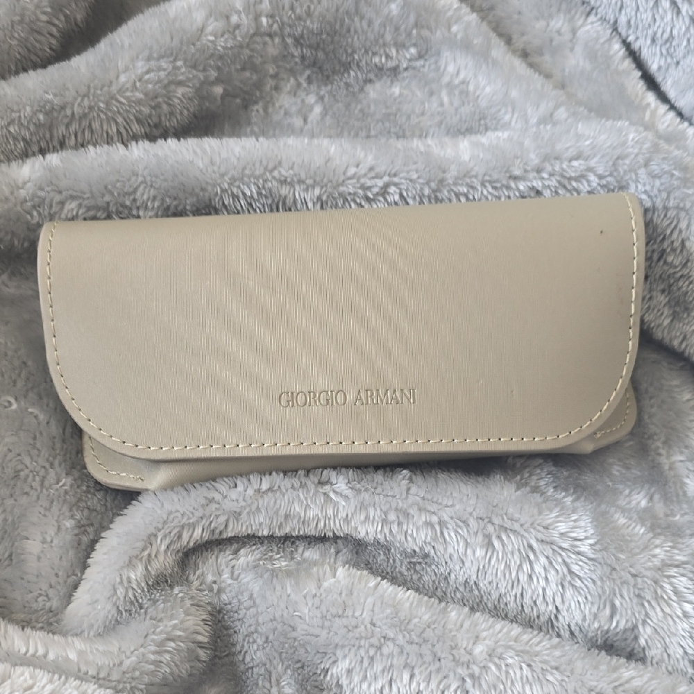 Giorgio Armani Light Tan Eyewear Case